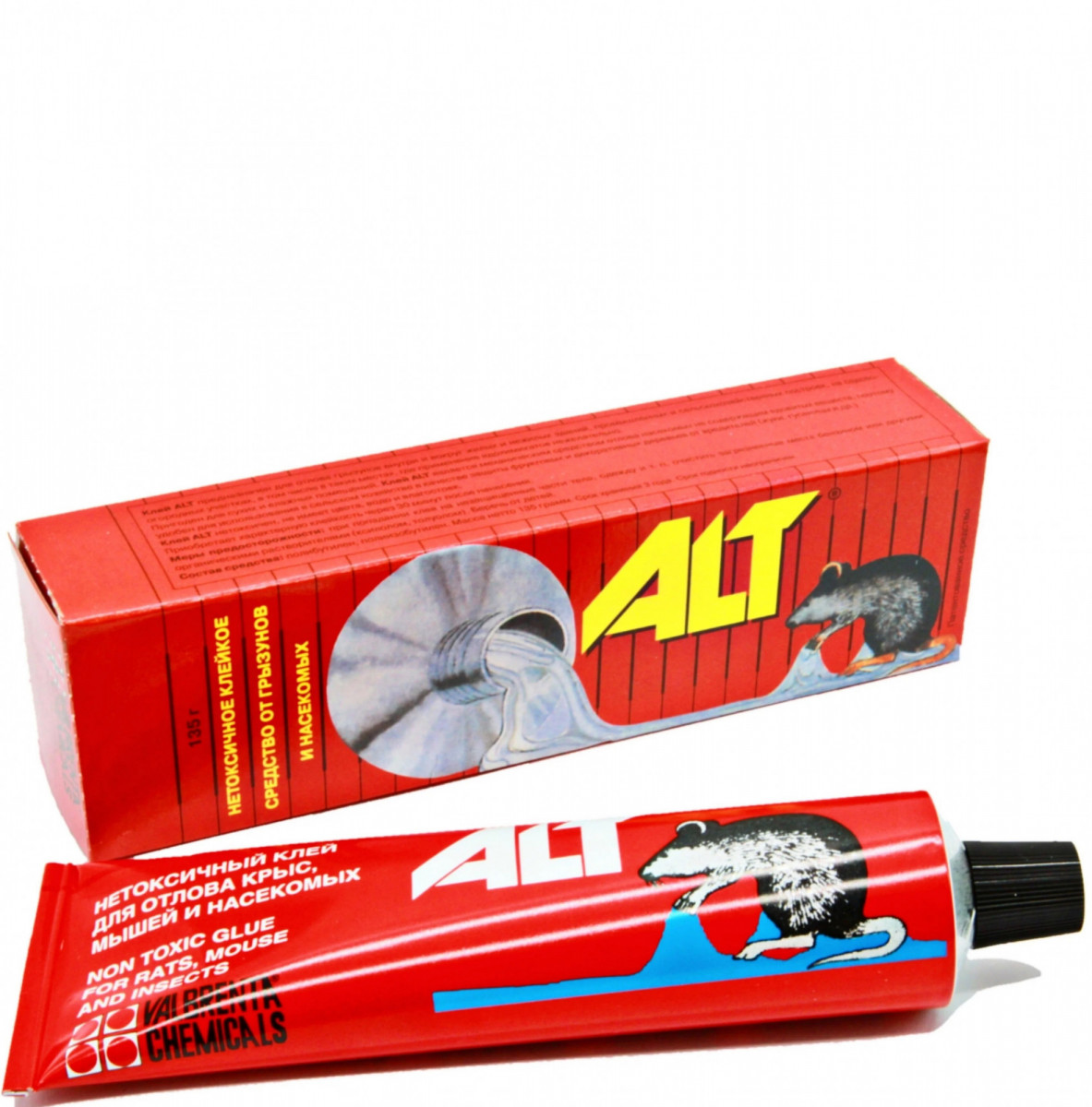 Клей от грызунов ALT 135гр 1/25