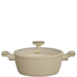Кастрюля литая 5,0л АП, индукция (кремовая) R-27226