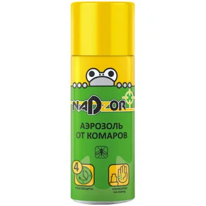 Средство от комаров аэрозоль Nadzor ISU002ER 100мл /118 210/ 1/6/24