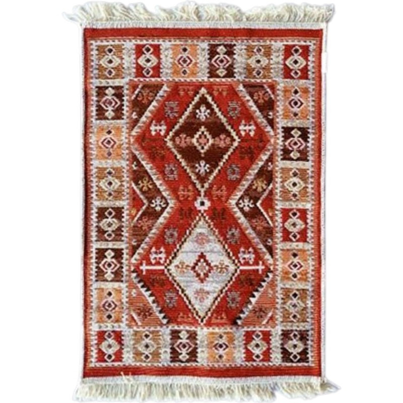 Коврик напольный хлопковый 60х90см Kilim GOLD крем-коричневый 70439