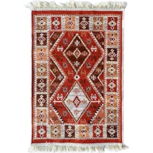 Коврик напольный хлопковый 60х90см Kilim GOLD крем-коричневый 70439