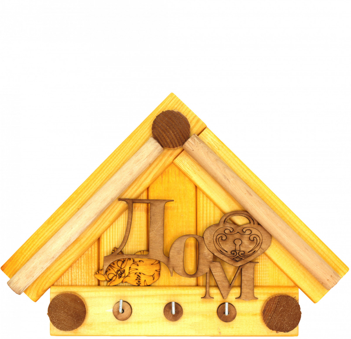 Ключница Домик ассорти 1/52