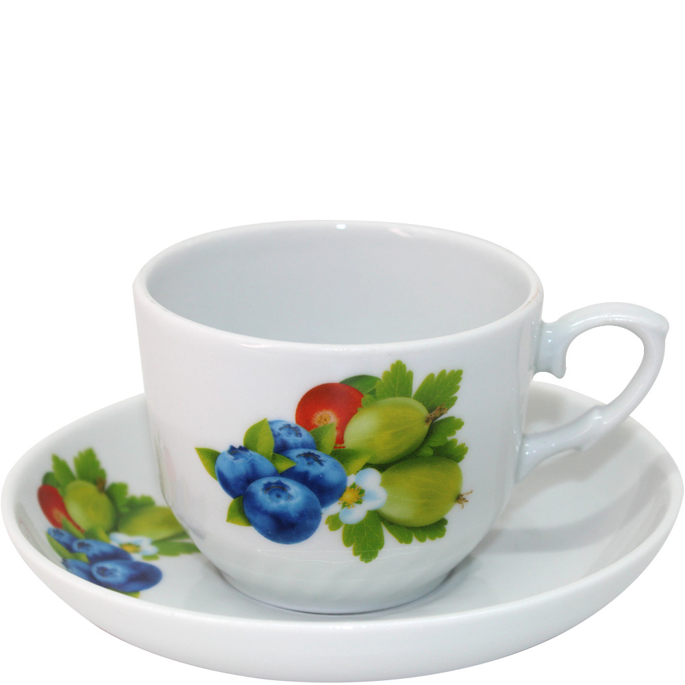 Чашка с бл. 250 Кирмаш Наша ягодка 6с2009 1/12