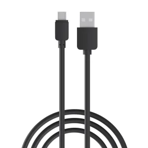 Кабель USB для зарядки Micro Эконом 0,8м, 1A, прорезиненный /916-059/