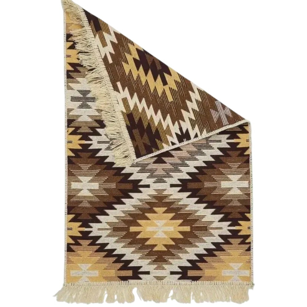 Коврик Kilim GOLD 60*120 коричневый-бежевый U57431