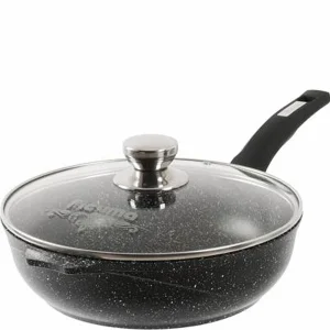 Сотейник литье 26см АП несъемная ручка Гранит black 263802
