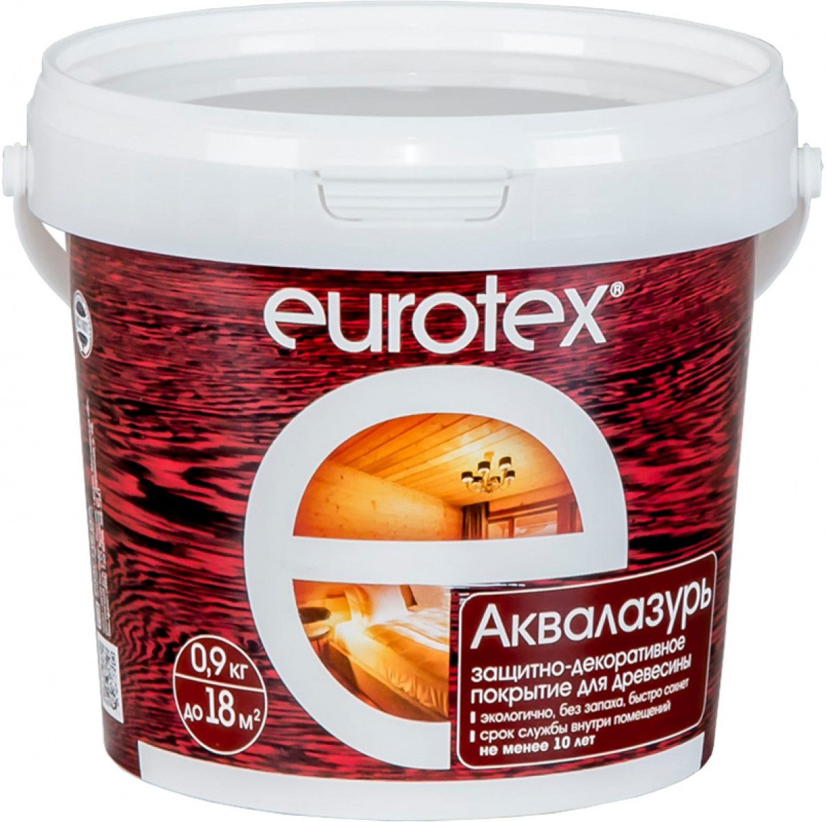 Деревозащитное средство Eurotex 0,9кг Дуб 1/6