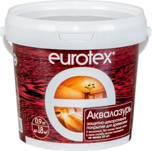 Деревозащитное средство Eurotex 0,9кг Дуб 1/6