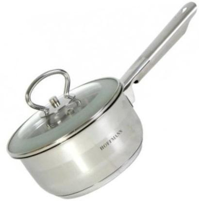 Ковш нерж 1,0л с крышкой 5314-1-HM 1/6