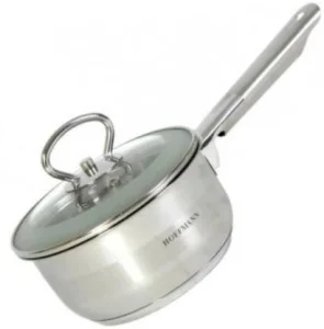 Ковш нерж 1,0л с крышкой 5314-1-HM 1/6