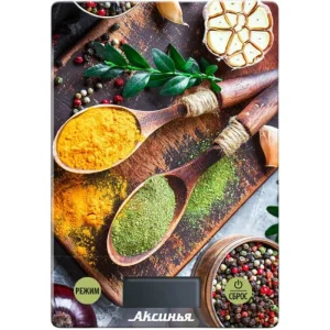 Весы кухонные электронные  5кг Аксинья КС-6517 Специи 1/24