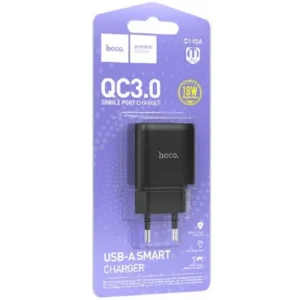 Блок питания 1USB 3,0А HOCO C140A