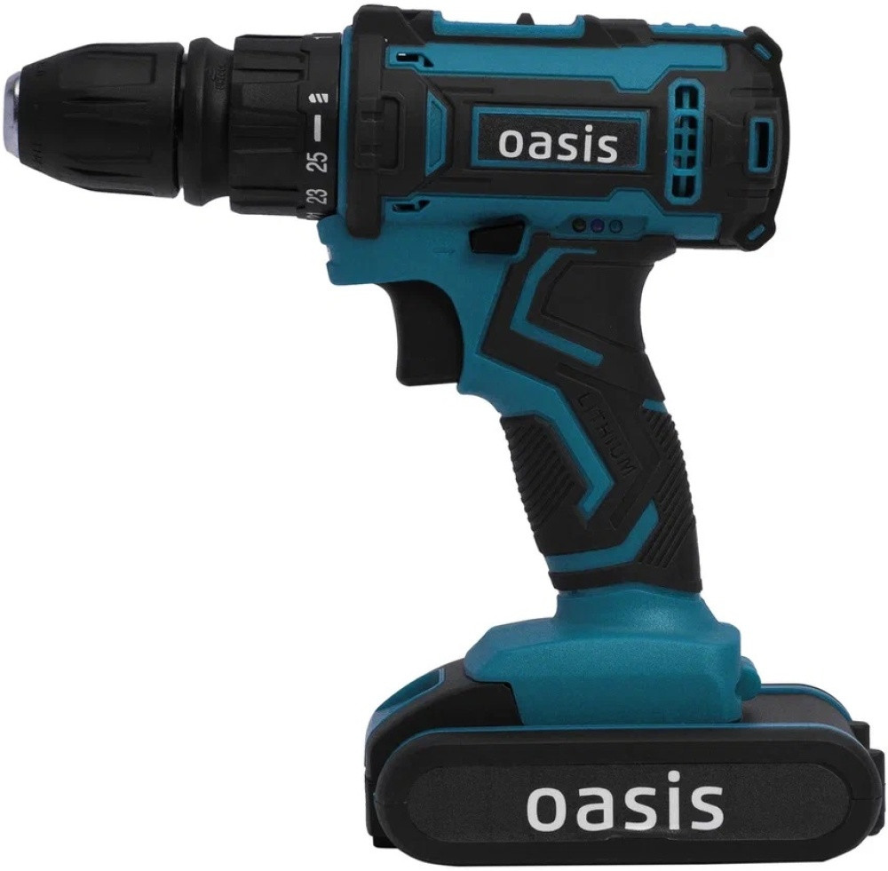 Дрель-шуруповерт аккумуляторная 20В Oasis ASD-20S(J) кейс