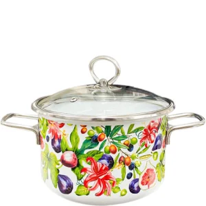 Кастрюля эмаль 2,0л Breva