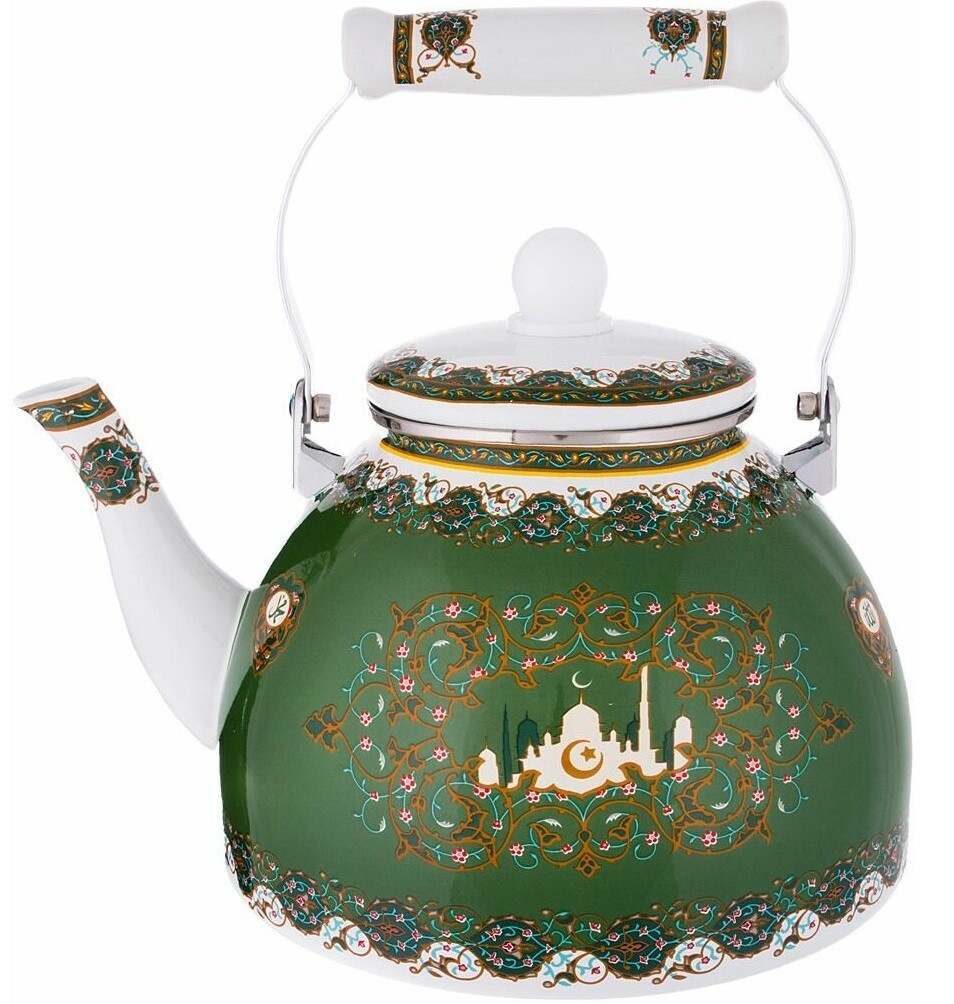 Чайник эмаль 4,0л Сура (934-321) 1/8