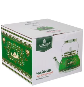 Чайник эмаль 4,0л Сура (934-321) 1/8