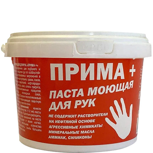Паста моющая для рук Прима Плюс 500мл (Беларусь) 4810321004450 1/12