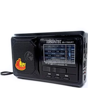 Радиоприемник XB SONTEC XB-1871URT портативный FM, AM (USB, micro SD) фонарик