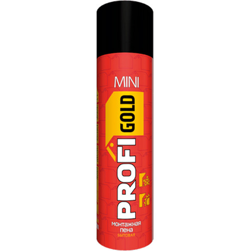 Пена монтажная PROFI GOLD MINI 650мл 1/12