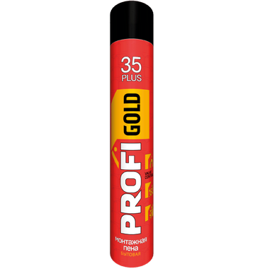 Пена монтажная PROFI GOLD 35 Plus 870мл /12