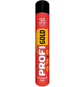 Пена монтажная PROFI GOLD 35 Plus 870мл /12
