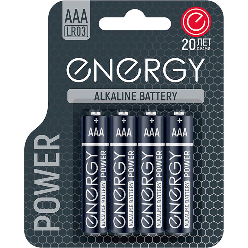 Элемент питания R03 Alkaline (4шт) Energy Power (107042)