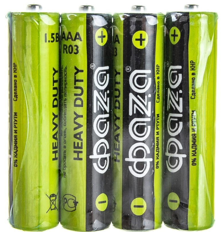 Элемент питания R03 Alkaline (1шт) ФАZА Pack-40 5023024 /53 898/ 1/40