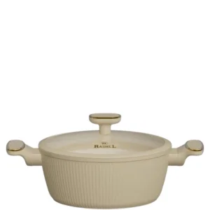 Кастрюля литая 4,0л АП, индукция (кремовая) R-27224