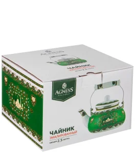 Чайник эмаль 2,5л Сура индукция (934-329) 1/8