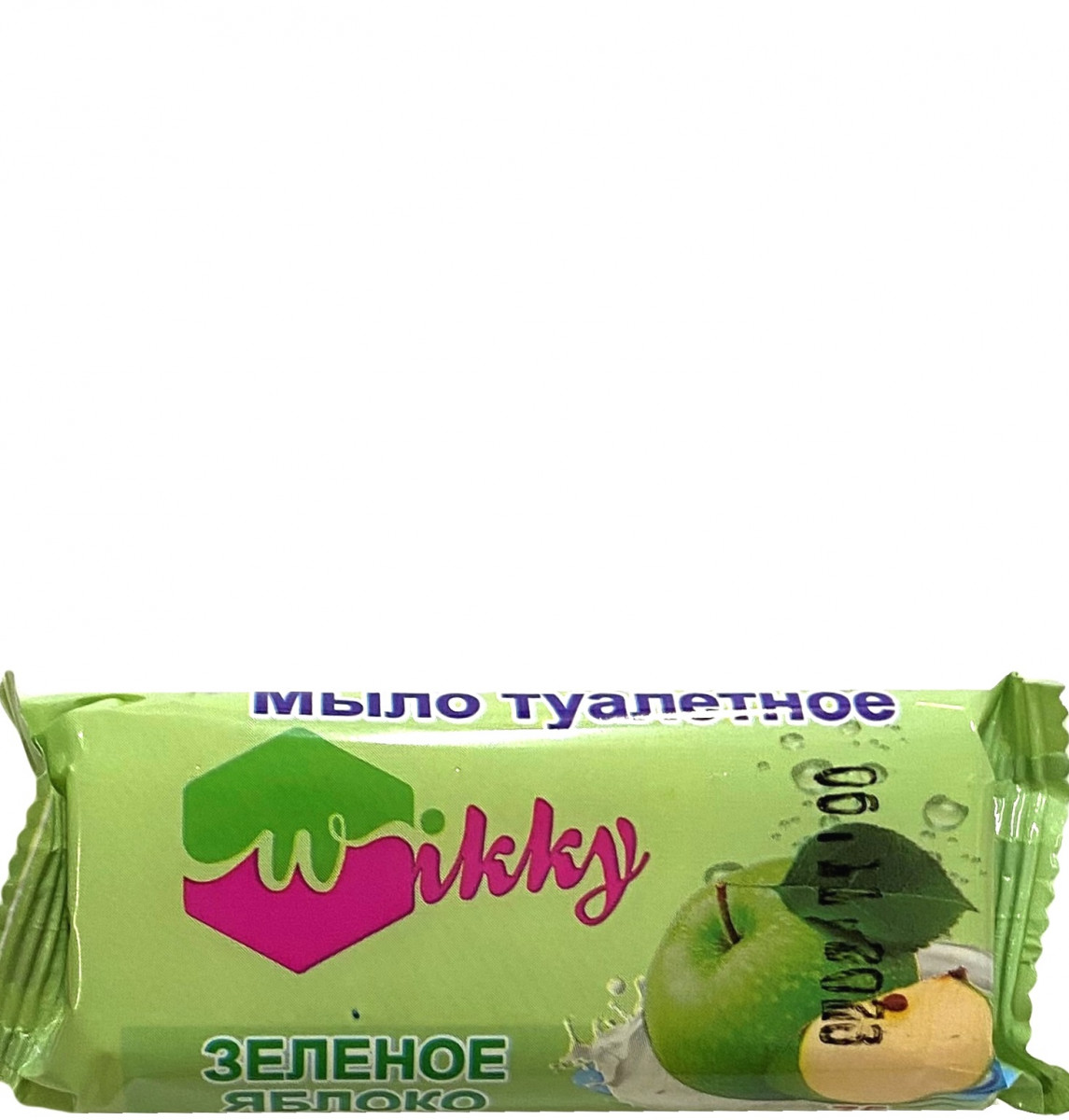 Мыло Wikky Зеленое яблоко 75гр 1/90