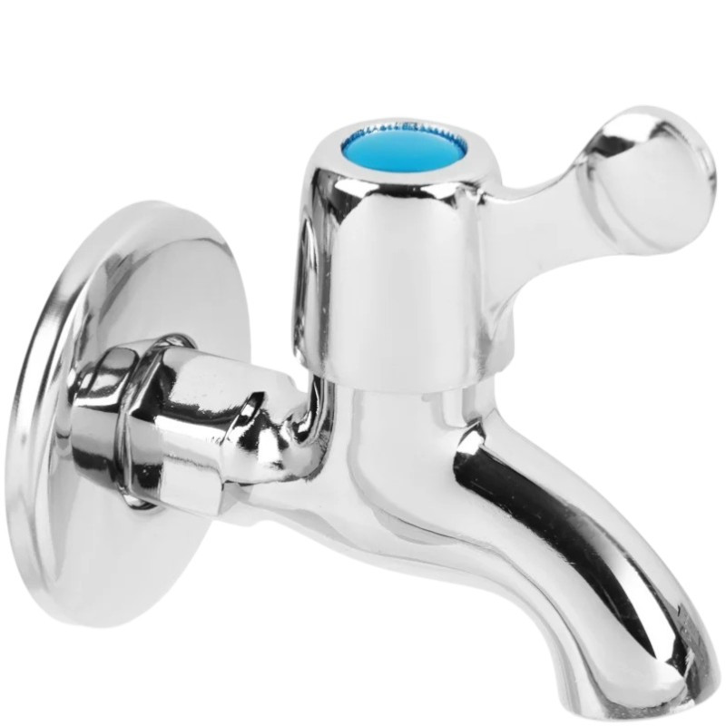 Кран водоразборный 1/2" цинк, короткий излив FRESSO (554-034)