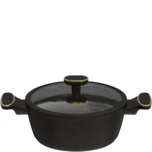 Кастрюля литая 2,0л АП, индукция (черная) R-27420