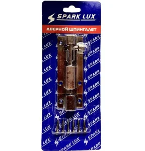 Шпингалет SIB LUX медь 90мм /0768/