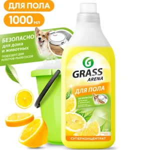 Средство моющее для пола Arena Аромат лимона 1,0л (флакон) /125904/ 1/8