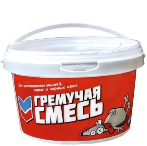 Средство от грызунов Гремучая смесь 500гр (приманка родентицидная) 1/18