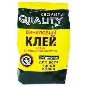 Клей обойный Кволити специальный виниловый 200г 1/30, 1/36