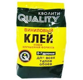 Клей обойный Кволити специальный виниловый 200г 1/30, 1/36