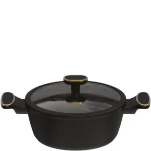 Кастрюля литая 5,0л АП, индукция (черная) R-27426