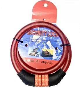 Замок ВЕЛОСИПЕДНЫЙ 12мм*65см /S-20865/