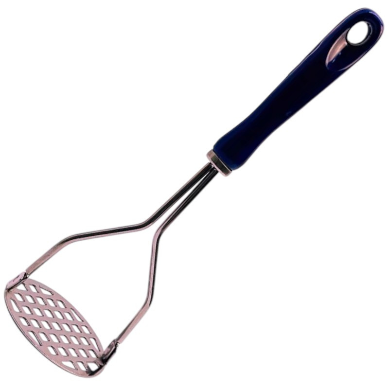 Картофелемялка с пластиковой синей ручкой 26 см ST-5184/G-2728 /К/ 1/240