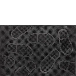 Коврик придверный резиновый 40х60см Следы Comeforte PIN MAT