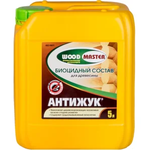Состав биоцидный Антижук 5,0л для древесины 1/4