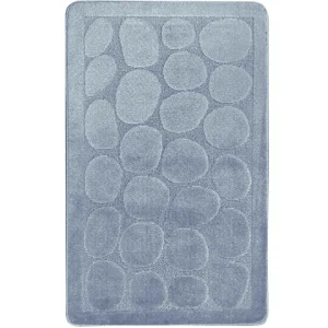 Коврик для ванной SAIDTEX 67*120 голубой /2509/