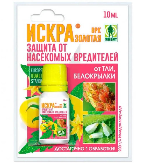 Средство от колорадского жука и тли Искра 10мл флакон GREEN BELT 01-214 1/120