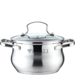 Кастрюля нерж  3,0л KL-4258 1/9