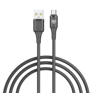 Кабель USB для зарядки Type-C, 1,0м 3,0А BY Twist черный (931-609)