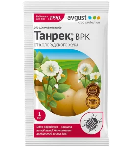 Средство от колорадского жука и тли Танрек 1мл.ампула 1/200