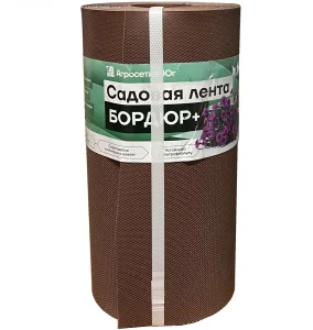 Лента бордюрная 30/10 коричневая