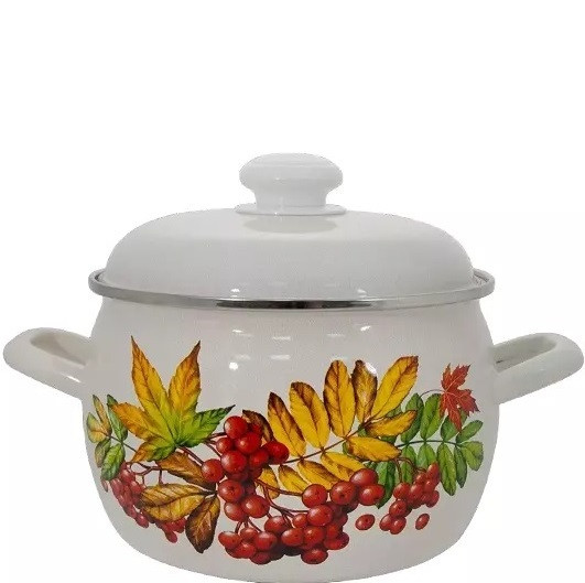 Кастрюля эмаль 2,0л с рисунком С-4210АП2/4Жм /Лысьва/ 1/4