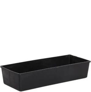 Ящик для рассады №1 200х500х100 черный /НК/ 1/25
